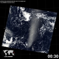 Level 1B Image at: 0030 UTC