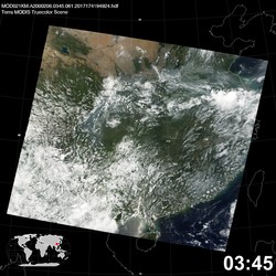 Level 1B Image at: 0345 UTC