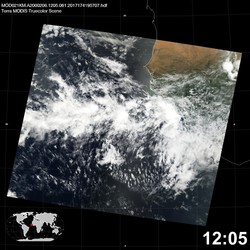 Level 1B Image at: 1205 UTC