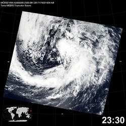 Level 1B Image at: 2330 UTC