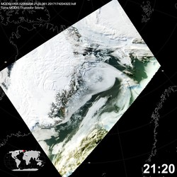 Level 1B Image at: 2120 UTC