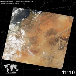 Level 1B Image at: 1110 UTC