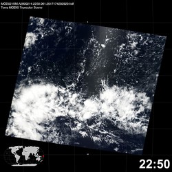 Level 1B Image at: 2250 UTC