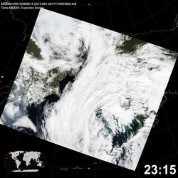 Level 1B Image at: 2315 UTC