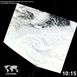 Level 1B Image at: 1015 UTC