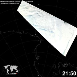 Level 1B Image at: 2150 UTC