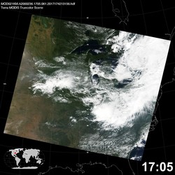 Level 1B Image at: 1705 UTC