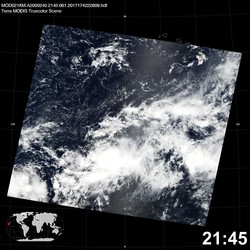 Level 1B Image at: 2145 UTC