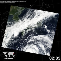 Level 1B Image at: 0205 UTC