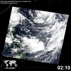 Level 1B Image at: 0210 UTC