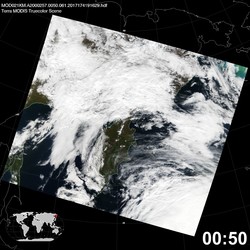 Level 1B Image at: 0050 UTC