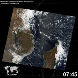 Level 1B Image at: 0745 UTC