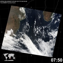 Level 1B Image at: 0750 UTC