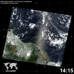 Level 1B Image at: 1415 UTC