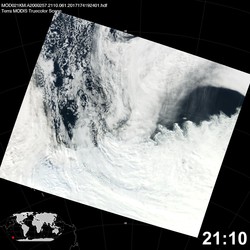 Level 1B Image at: 2110 UTC