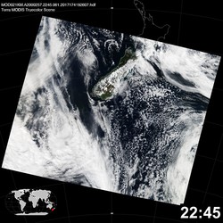 Level 1B Image at: 2245 UTC