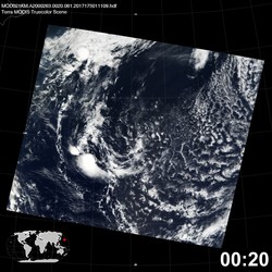 Level 1B Image at: 0020 UTC