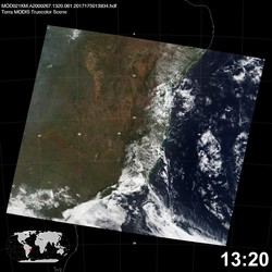 Level 1B Image at: 1320 UTC