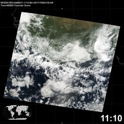 Level 1B Image at: 1110 UTC