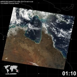 Level 1B Image at: 0110 UTC