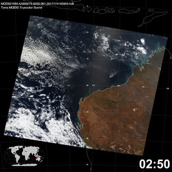 Level 1B Image at: 0250 UTC