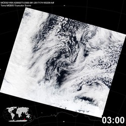 Level 1B Image at: 0300 UTC