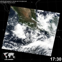 Level 1B Image at: 1730 UTC