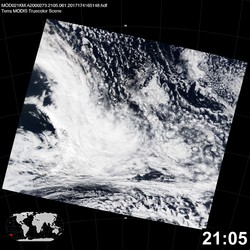 Level 1B Image at: 2105 UTC