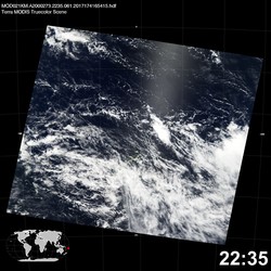 Level 1B Image at: 2235 UTC