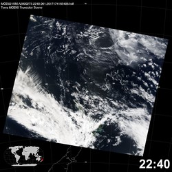 Level 1B Image at: 2240 UTC