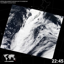 Level 1B Image at: 2245 UTC