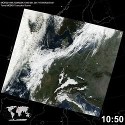 Level 1B Image at: 1050 UTC