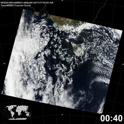 Level 1B Image at: 0040 UTC