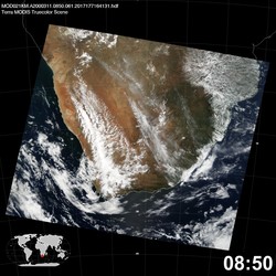 Level 1B Image at: 0850 UTC