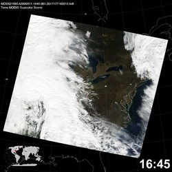 Level 1B Image at: 1645 UTC