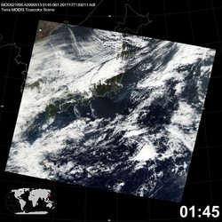 Level 1B Image at: 0145 UTC