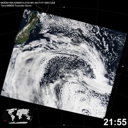 Level 1B Image at: 2155 UTC