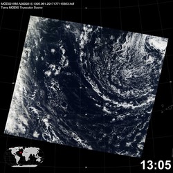 Level 1B Image at: 1305 UTC