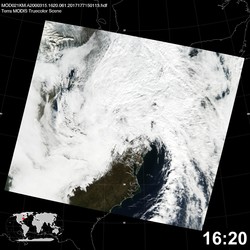 Level 1B Image at: 1620 UTC