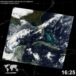 Level 1B Image at: 1625 UTC