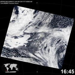 Level 1B Image at: 1645 UTC