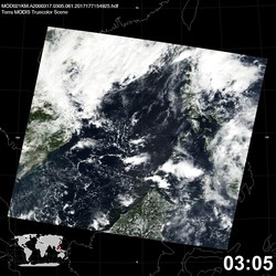 Level 1B Image at: 0305 UTC