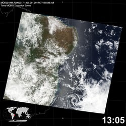 Level 1B Image at: 1305 UTC