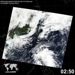 Level 1B Image at: 0250 UTC