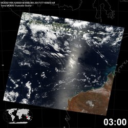 Level 1B Image at: 0300 UTC