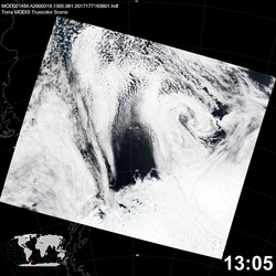 Level 1B Image at: 1305 UTC