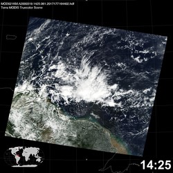 Level 1B Image at: 1425 UTC