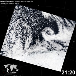 Level 1B Image at: 2120 UTC