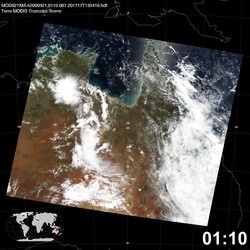 Level 1B Image at: 0110 UTC