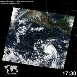 Level 1B Image at: 1730 UTC